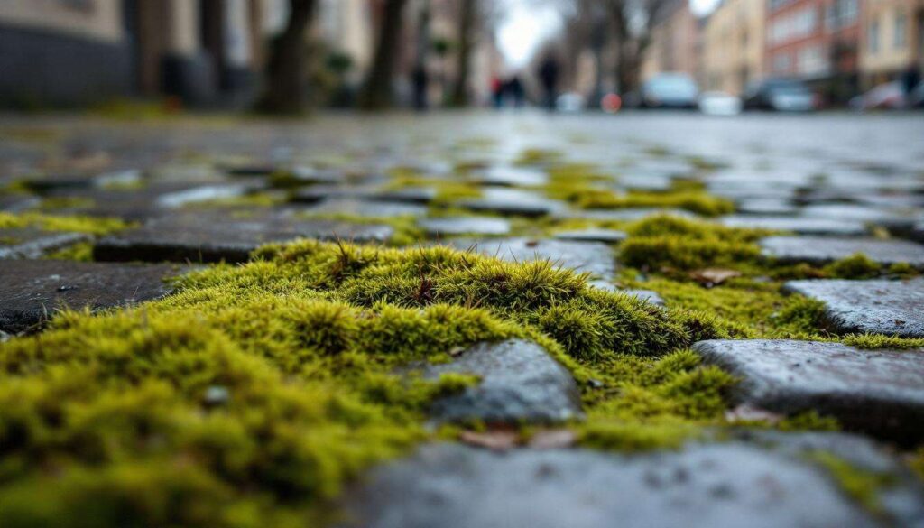 Mech na kostce brukowej? Ten trik z octem działa najlepiej jeszcze zimą