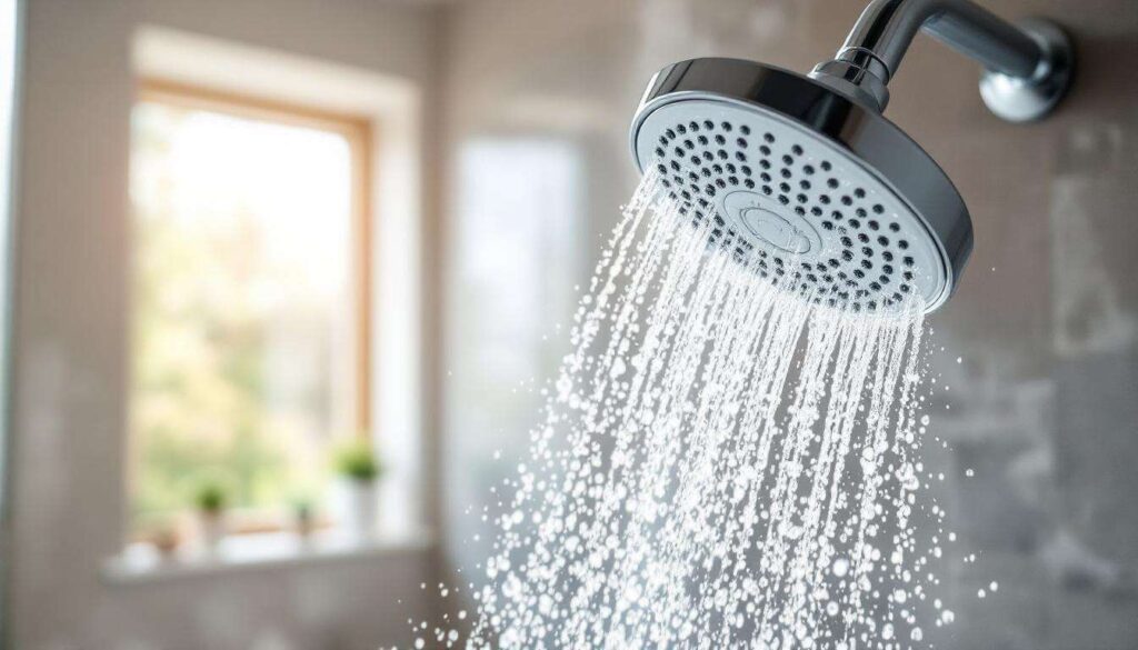 Zakamieniała słuchawka prysznicowa: trik z torebką foliową, który ją sam oczyści