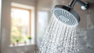 Zakamieniała słuchawka prysznicowa: trik z torebką foliową, który ją sam oczyści