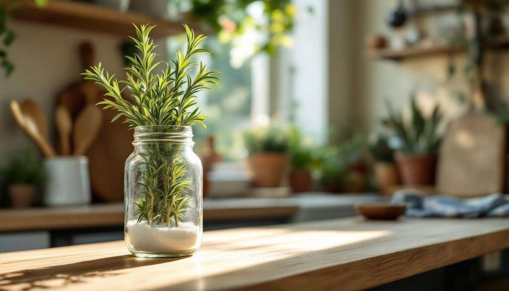 Ani odświeżacze, ani dezodoranty: ten słoik z rozmarynem i solą sprawi, że dom będzie pachniał