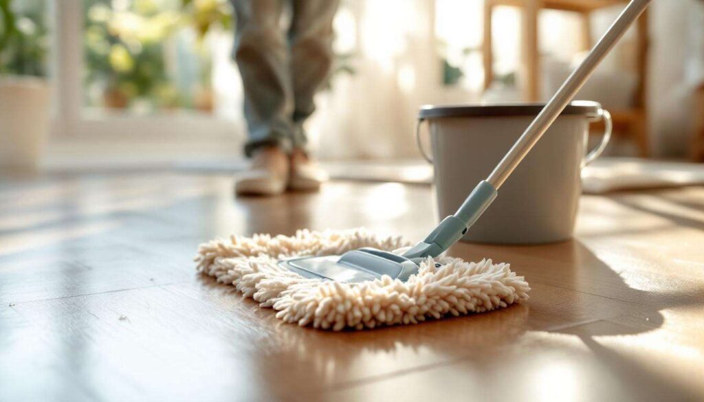 Dodaję do wiaderka i myję podłogi. Przez cały tydzień są lśniące i pachnące