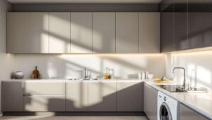 Czym myć szafki kuchenne? Fronty matowe i lakierowane potrzebują czegoś zupełnie innego