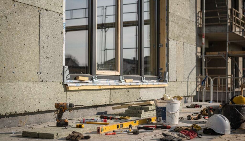 Montaż okien w warstwie ocieplenia. Ciepły montaż stolarki krok po kroku: 29 zdjęć z opisami