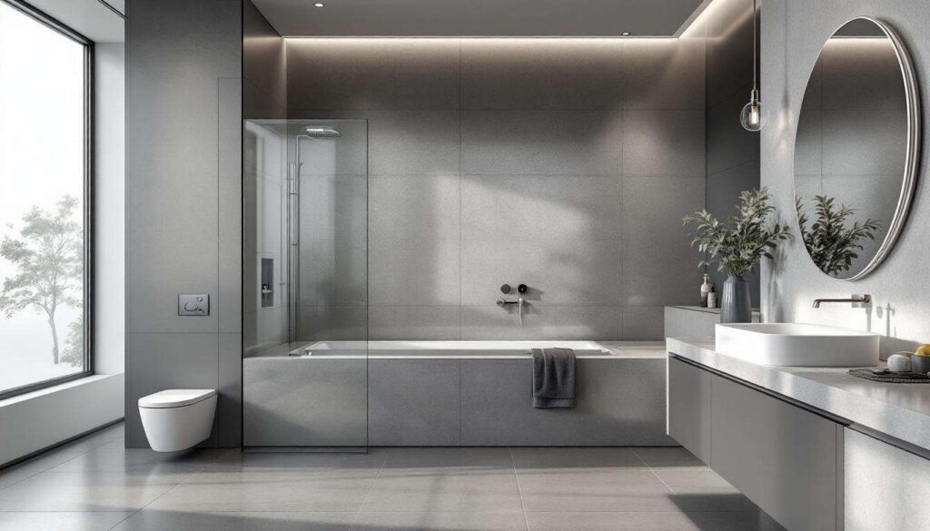 Łazienka bez fug: nowoczesny trend czy drogi kaprys? Architekci podają realne koszty