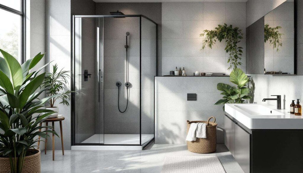 Te panele kleisz na stare płytki nawet pod prysznicem: nowa łazienka w weekend