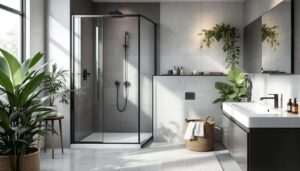 Te panele kleisz na stare płytki nawet pod prysznicem: nowa łazienka w weekend