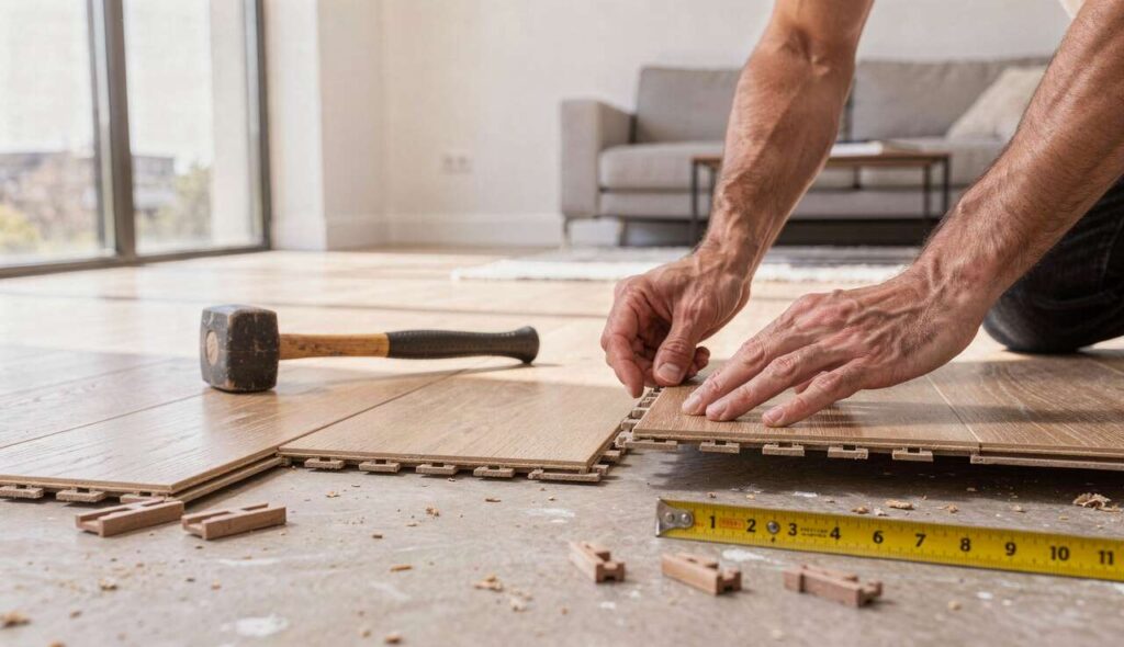 Montaż paneli podłogowych bez kleju: najczęstsze błędy, które skracają żywotność podłogi