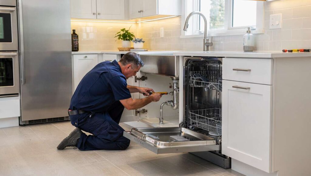 Dlaczego hydraulicy odradzają samodzielne podłączanie zmywarki do ciepłej wody?